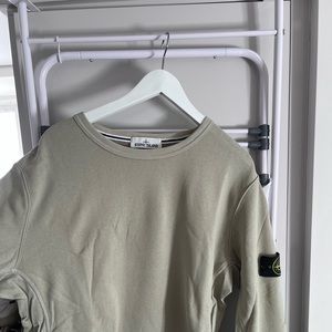 FW17 Stone island crewneck tan Size: XXL (2XL)